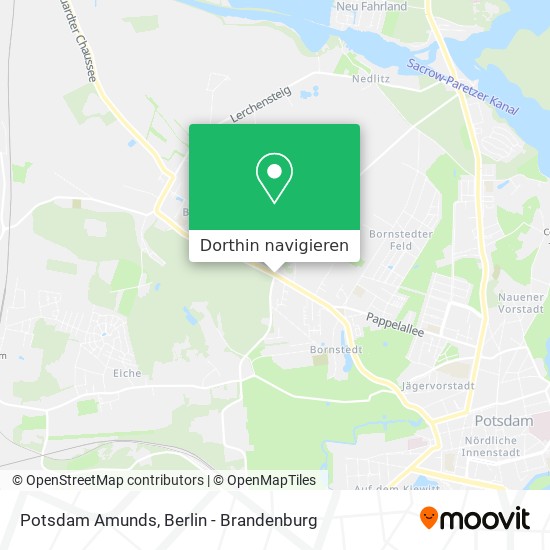 Potsdam Amunds Karte