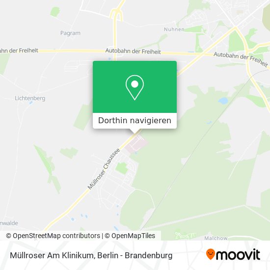 Müllroser Am Klinikum Karte