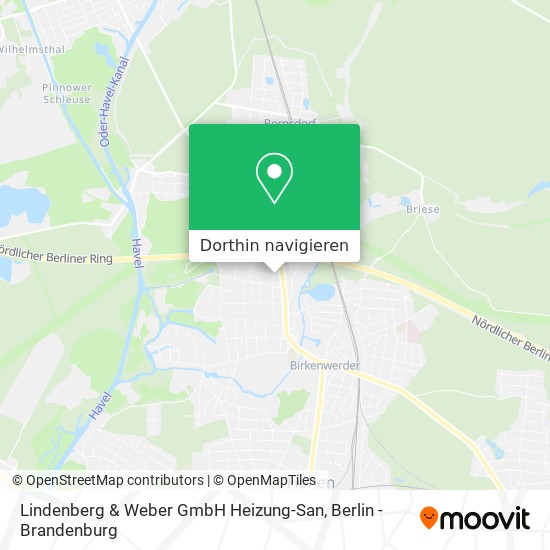 Lindenberg & Weber GmbH Heizung-San Karte