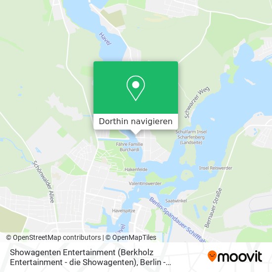 Showagenten Entertainment (Berkholz Entertainment - die Showagenten) Karte