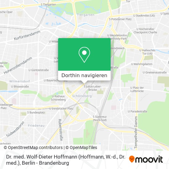 Dr. med. Wolf-Dieter Hoffmann (Hoffmann, W.-d., Dr. med.) Karte