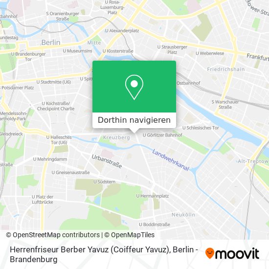 Herrenfriseur Berber Yavuz (Coiffeur Yavuz) Karte