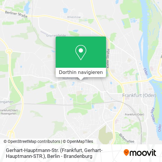 Gerhart-Hauptmann-Str. (Frankfurt, Gerhart-Hauptmann-STR.) Karte