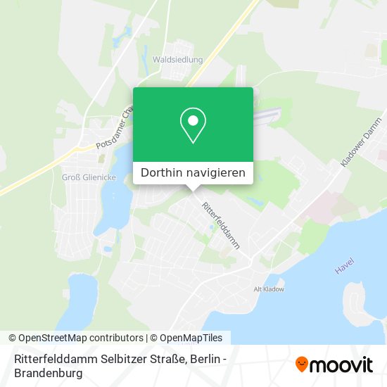 Ritterfelddamm Selbitzer Straße Karte