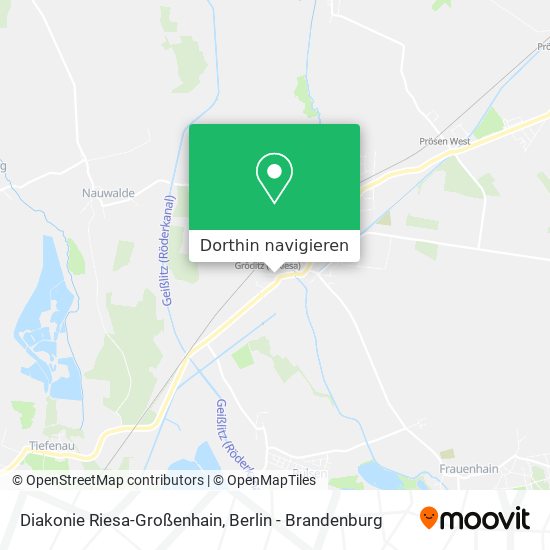 Diakonie Riesa-Großenhain Karte
