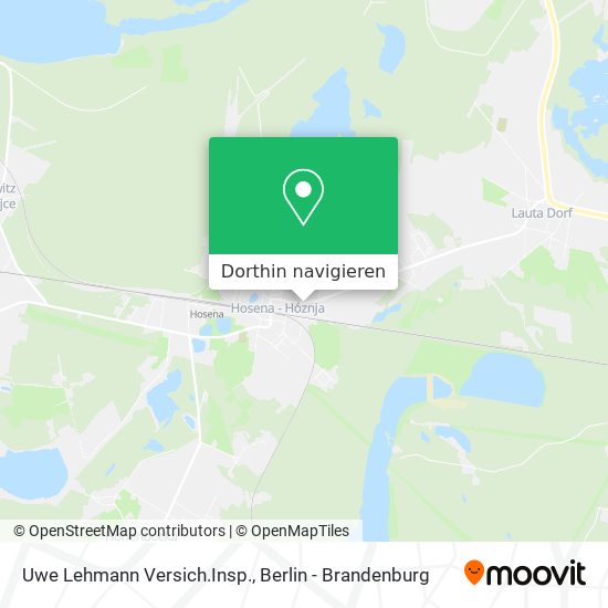 Uwe Lehmann Versich.Insp. Karte