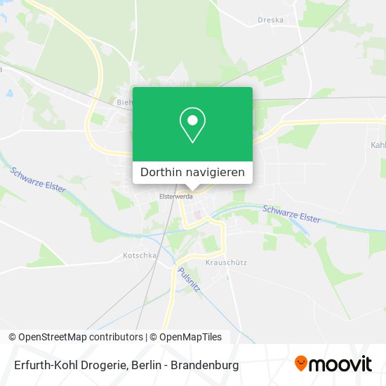 Erfurth-Kohl Drogerie Karte