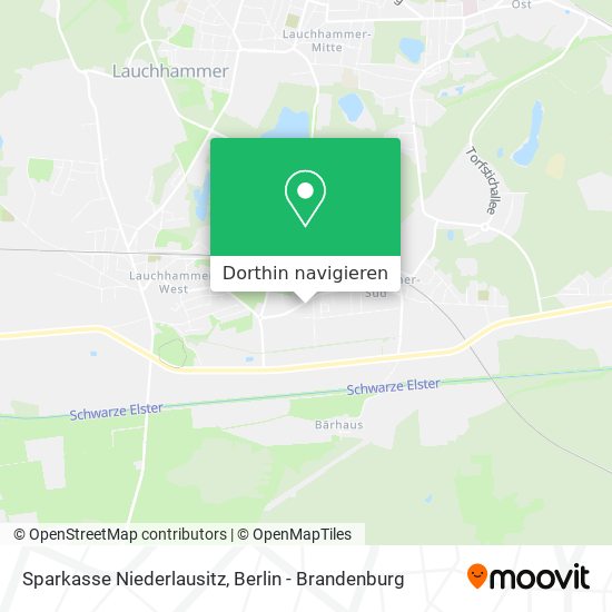 Sparkasse Niederlausitz Karte