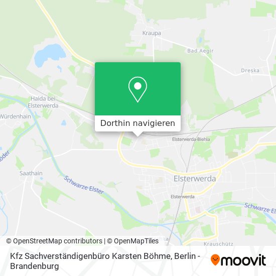 Kfz Sachverständigenbüro Karsten Böhme Karte