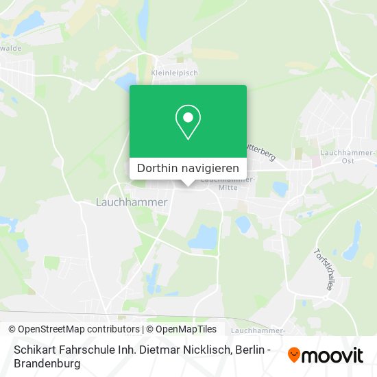 Schikart Fahrschule Inh. Dietmar Nicklisch Karte