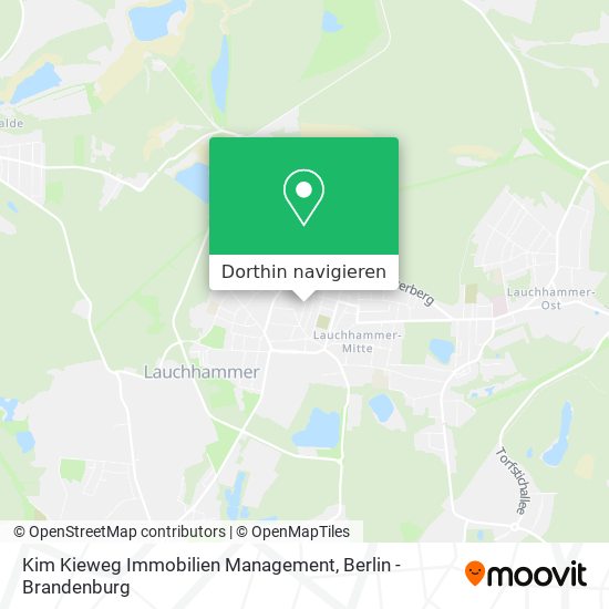 Kim Kieweg Immobilien Management Karte