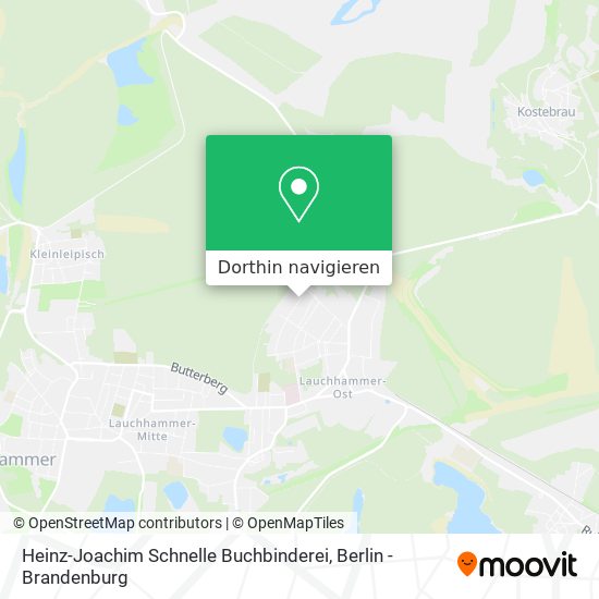 Heinz-Joachim Schnelle Buchbinderei Karte