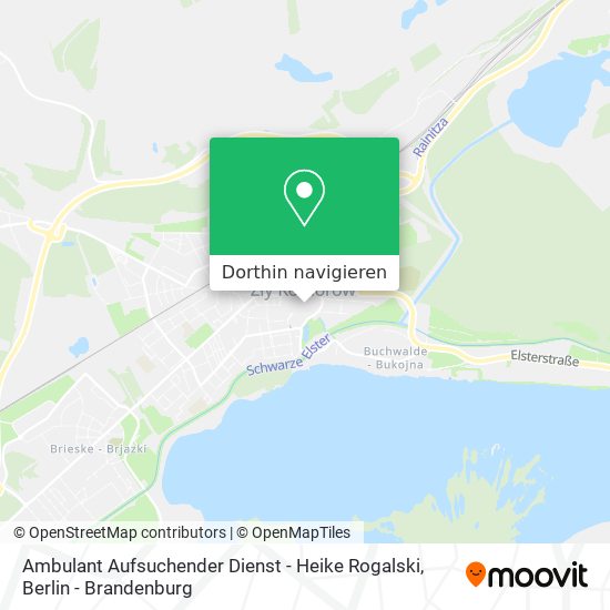 Ambulant Aufsuchender Dienst - Heike Rogalski Karte