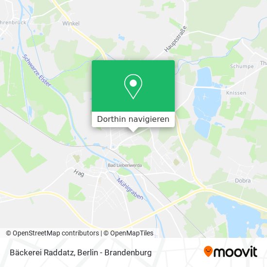 Bäckerei Raddatz Karte