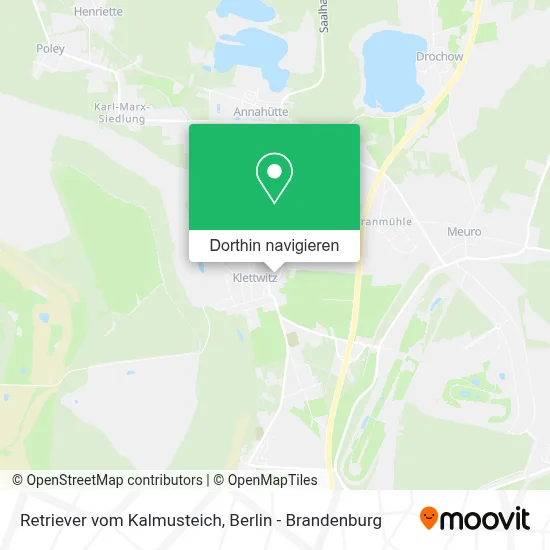 Retriever vom Kalmusteich Karte