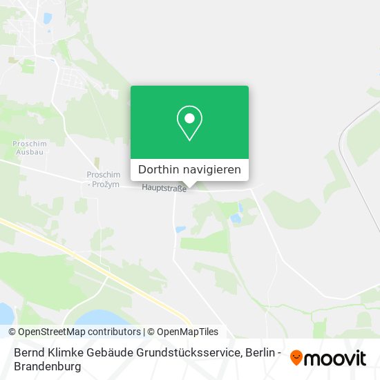 Bernd Klimke Gebäude Grundstücksservice Karte