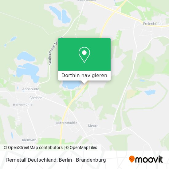 Remetall Deutschland Karte