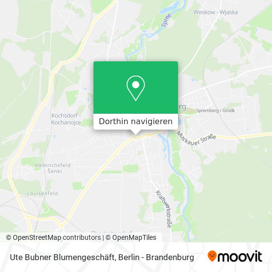 Ute Bubner Blumengeschäft Karte