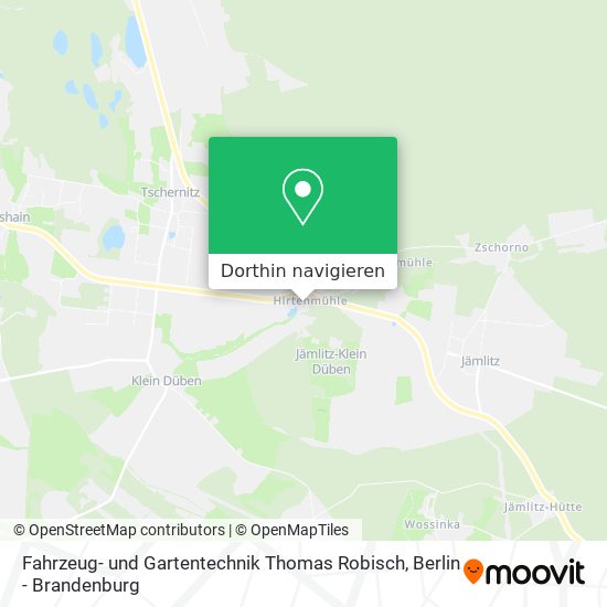 Fahrzeug- und Gartentechnik Thomas Robisch Karte