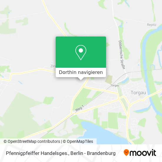 Pfennigpfeiffer Handelsges. Karte