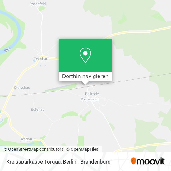 Kreissparkasse Torgau Karte