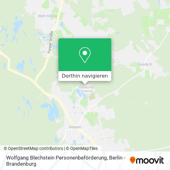 Wolfgang Blechstein Personenbeförderung Karte
