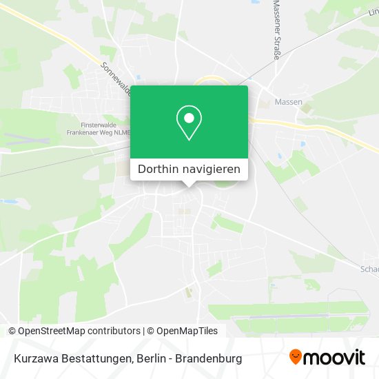 Kurzawa Bestattungen Karte
