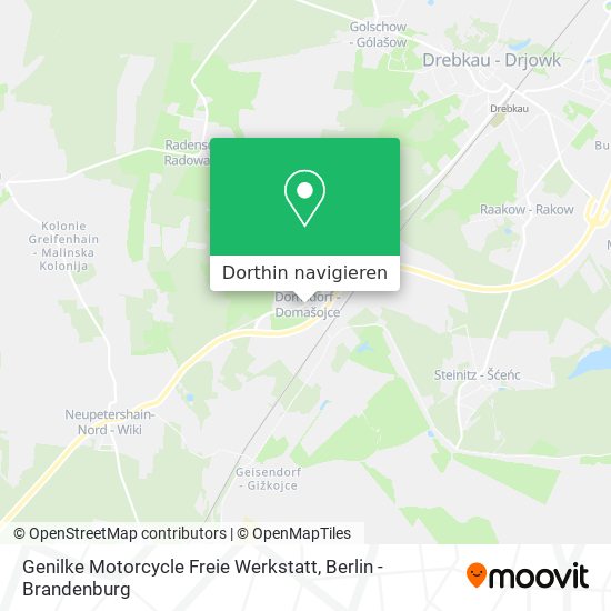 Genilke Motorcycle Freie Werkstatt Karte