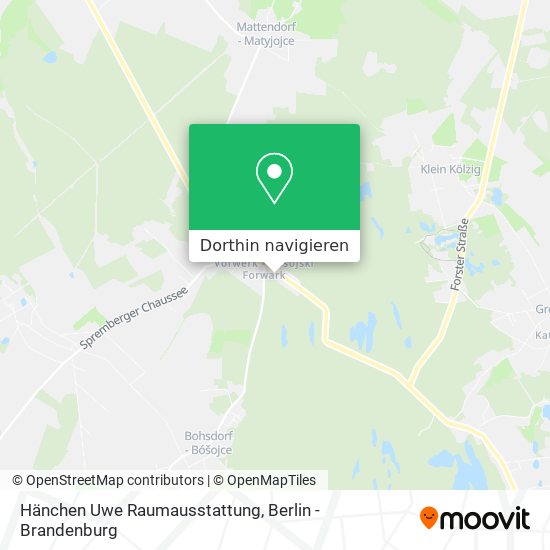 Hänchen Uwe Raumausstattung Karte