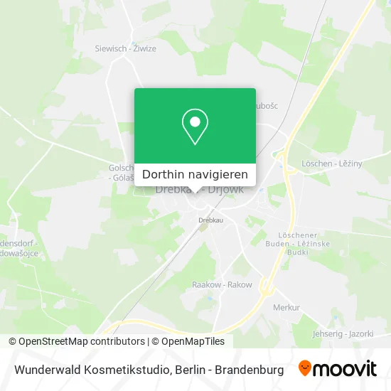 Wunderwald Kosmetikstudio Karte