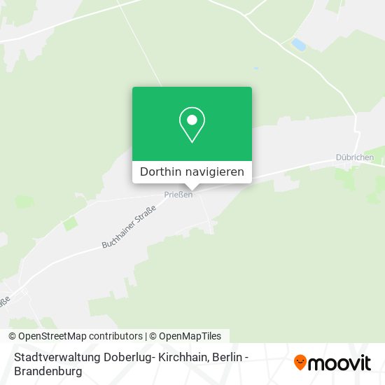 Stadtverwaltung Doberlug- Kirchhain Karte