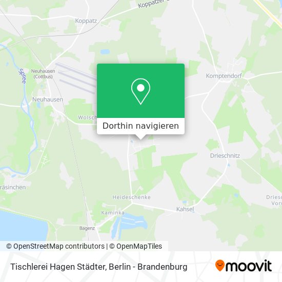 Tischlerei Hagen Städter Karte