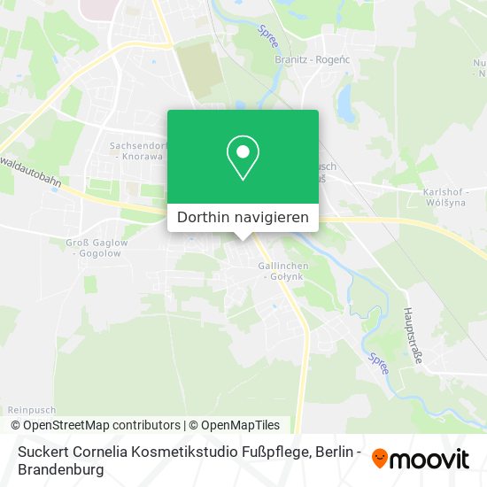 Suckert Cornelia Kosmetikstudio Fußpflege Karte