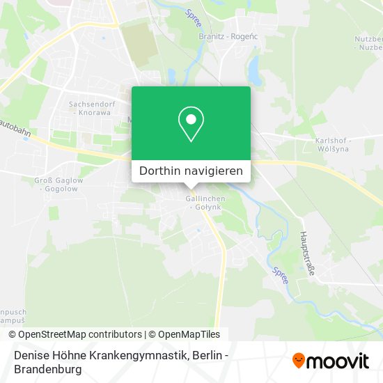 Denise Höhne Krankengymnastik Karte