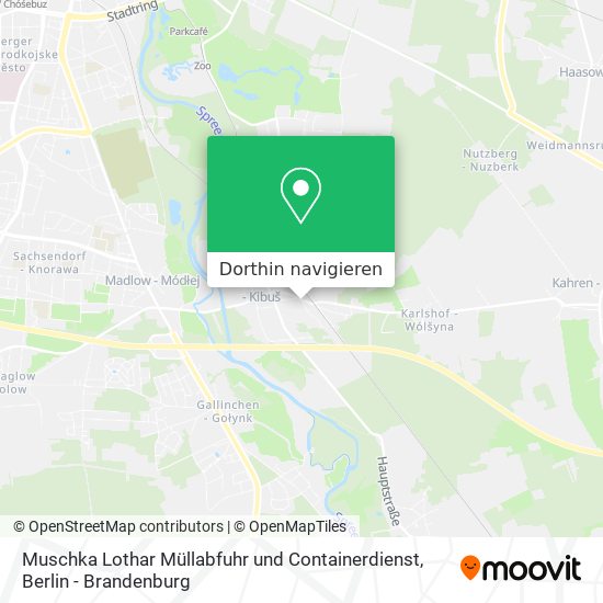 Muschka Lothar Müllabfuhr und Containerdienst Karte
