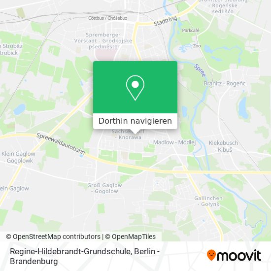 Regine-Hildebrandt-Grundschule Karte