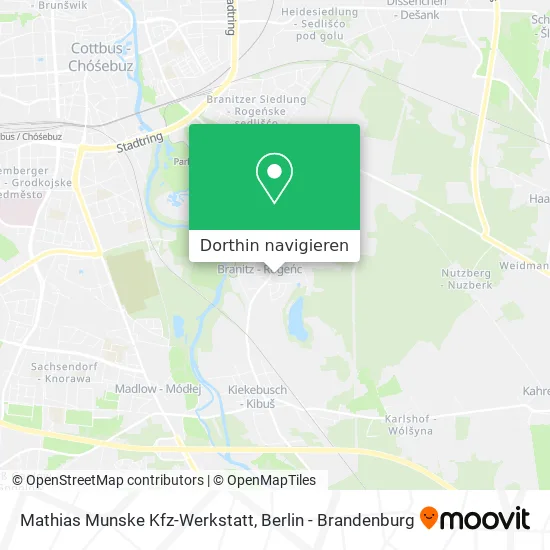 Mathias Munske Kfz-Werkstatt Karte