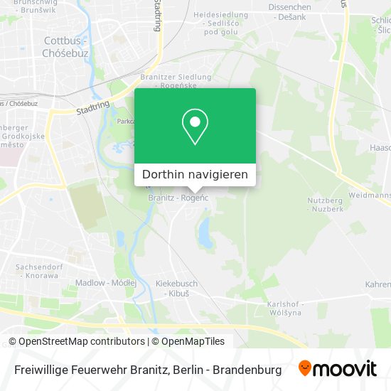 Freiwillige Feuerwehr Branitz Karte