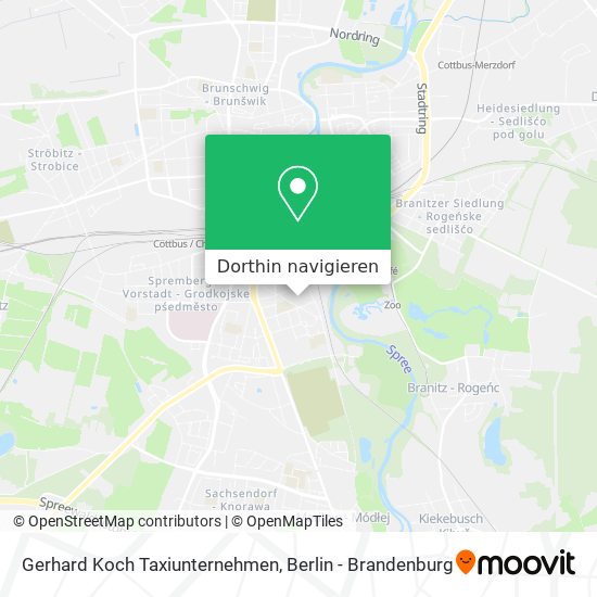 Gerhard Koch Taxiunternehmen Karte