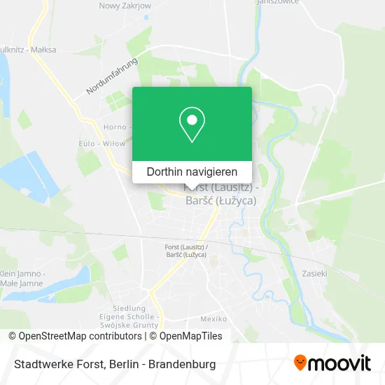 Stadtwerke Forst Karte