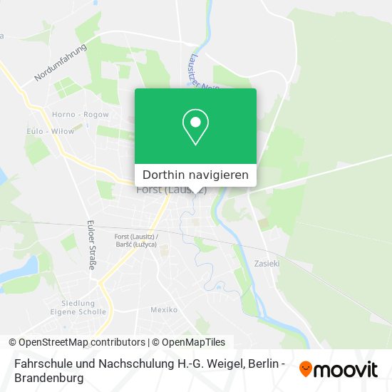 Fahrschule und Nachschulung H.-G. Weigel Karte