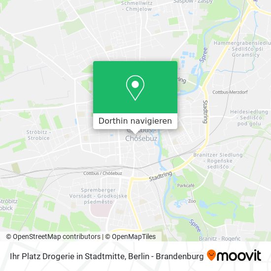 Ihr Platz Drogerie in Stadtmitte Karte