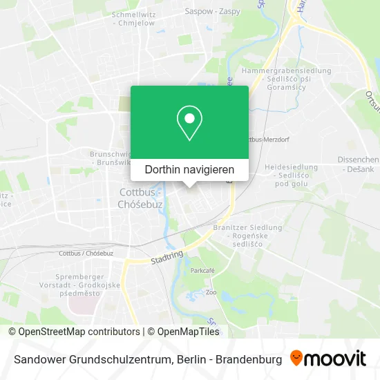 Sandower Grundschulzentrum Karte