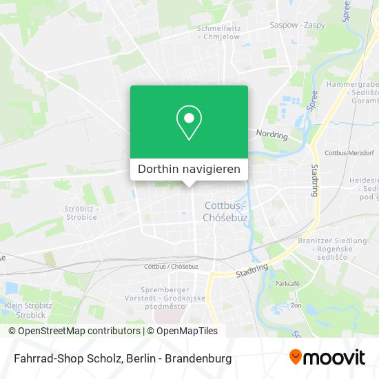 Fahrrad-Shop Scholz Karte