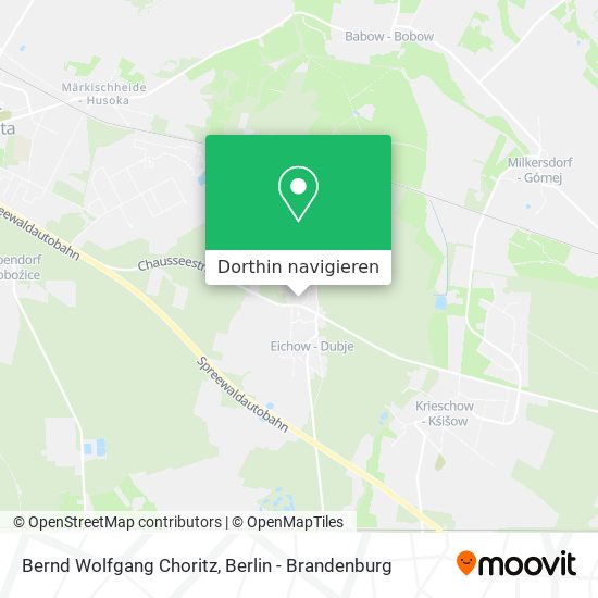 Bernd Wolfgang Choritz Karte