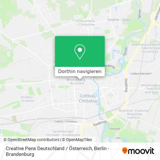 Creative Pens Deutschland / Österreich Karte