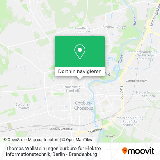 Thomas Wallstein Ingenieurbüro für Elektro Informationstechnik Karte