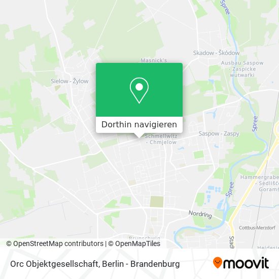 Orc Objektgesellschaft Karte