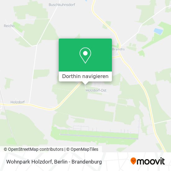 Wohnpark Holzdorf Karte