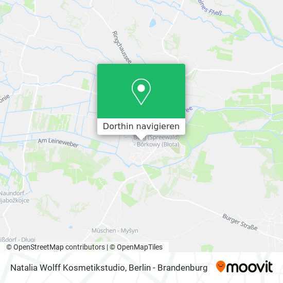 Natalia Wolff Kosmetikstudio Karte